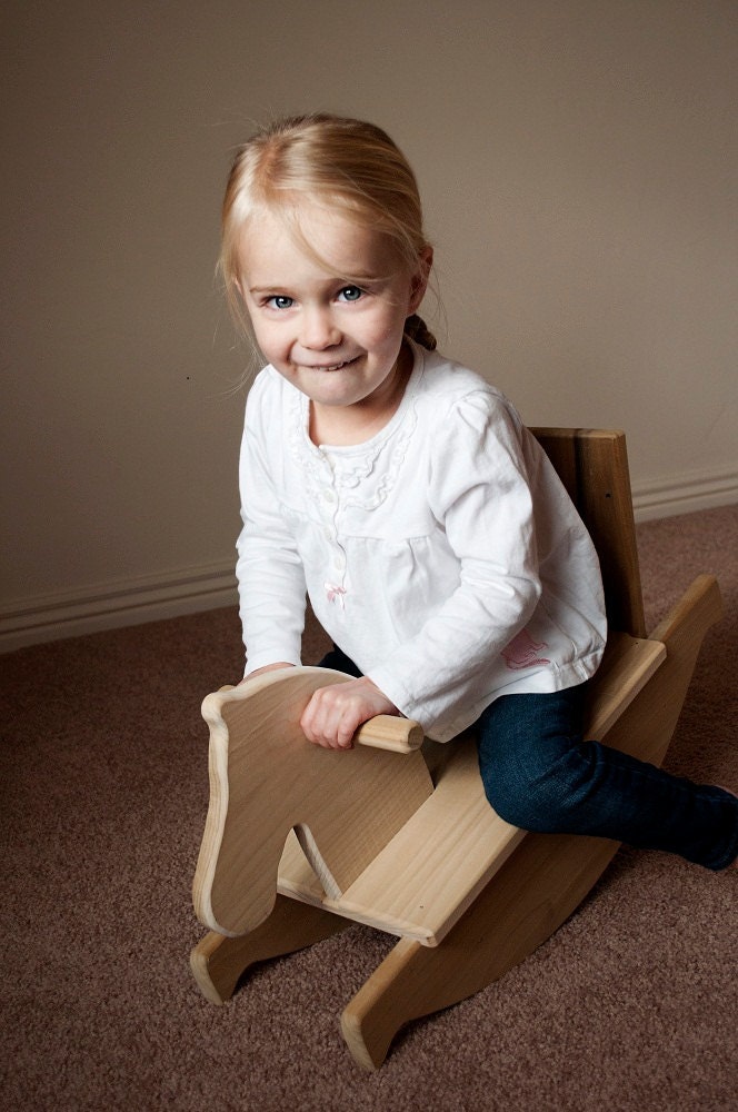 Rocking Horse wooden toy kids toy safe toy