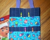 PDF - Easy to Sew Quilted Kid's Coloring Bag