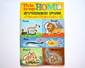1964 This is My Home Sticker Fun - Unused
