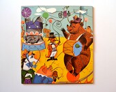 60's Vintage Playskool Silly Circus Puzzle