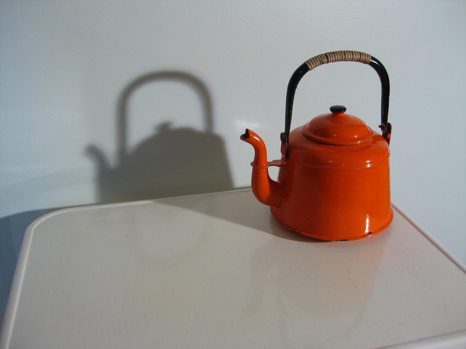 Orange Tea Kettle