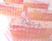 Pink Sugar Kiss-  handmade Goatsmilk and Shea Butter soap - Aquolina Pink Sugar type