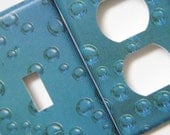 Light Switch Cover Outlet Cover -- Bubbles