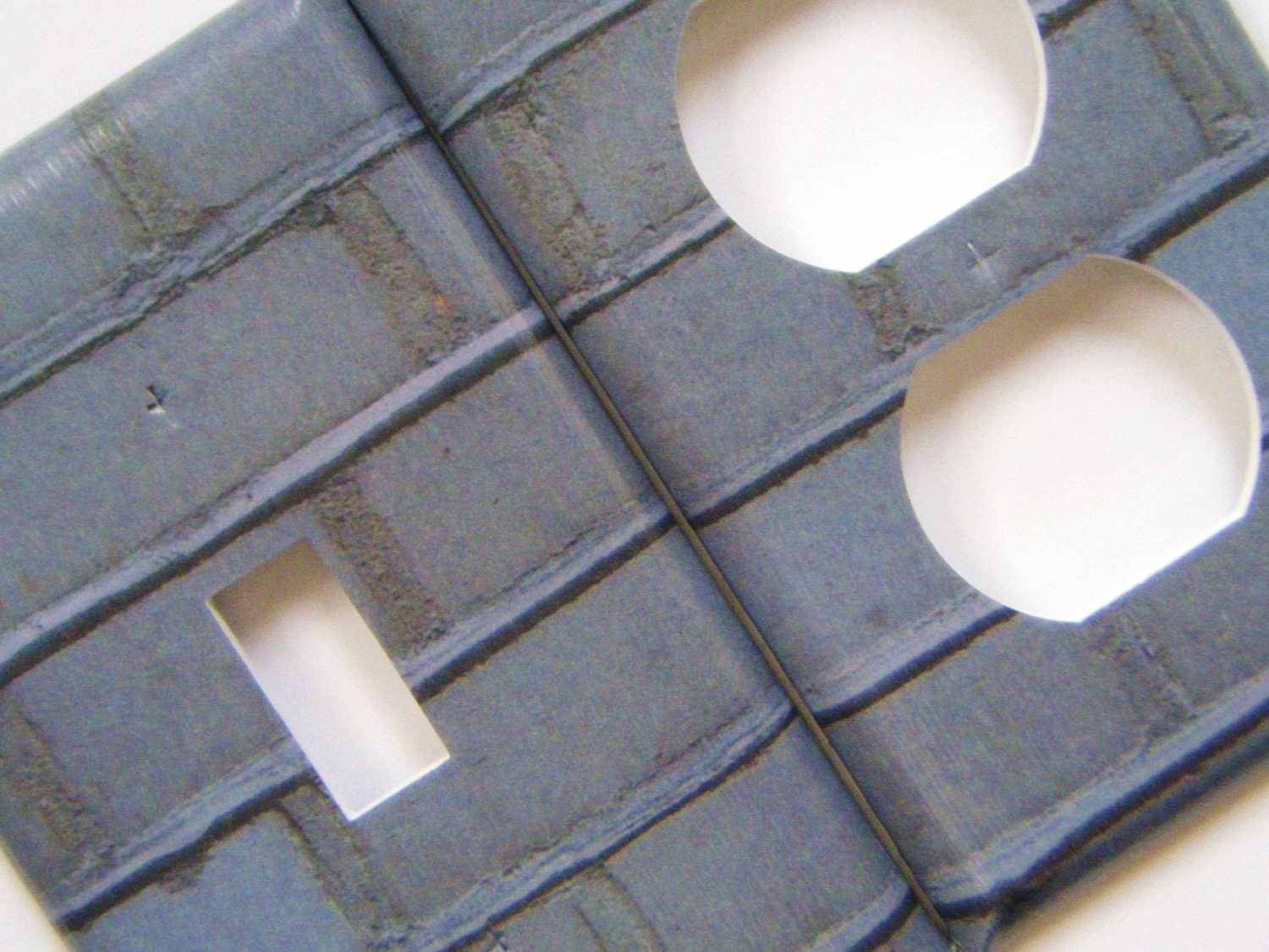 Cement Brick Light Switch and Outlet Cover