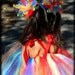 Custom Birthday Boutique RaiNbOw BaBy Tutu Halter Dress and Hair bow Puff clippies 3 piece Set 12 2t 3t 4t 5t Photo prop