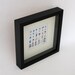 FRAMED Photograph, "Blue & White Beach China" in black shadowbox frame