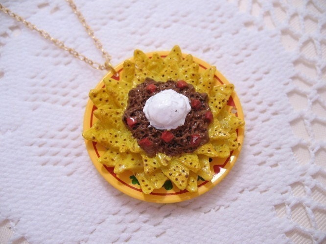 Nacho Plate Necklace