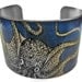 cuff bracelet CURIOUS OCTOPUS Stainless Steel  (As seen in 'Lady Gaga: Inside The Outside' )