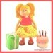 ELIZA'S BIRTHDAY - PDF Doll Pattern (Doll, Dress, Sandals, Birthday Cake, Present)