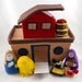 NOAH'S ARK - PDF Doll Pattern (Ark, Noah, Noah's Wife, Hay Stack, Apple Barrel, Chicken, Rooster, Nesting Box)