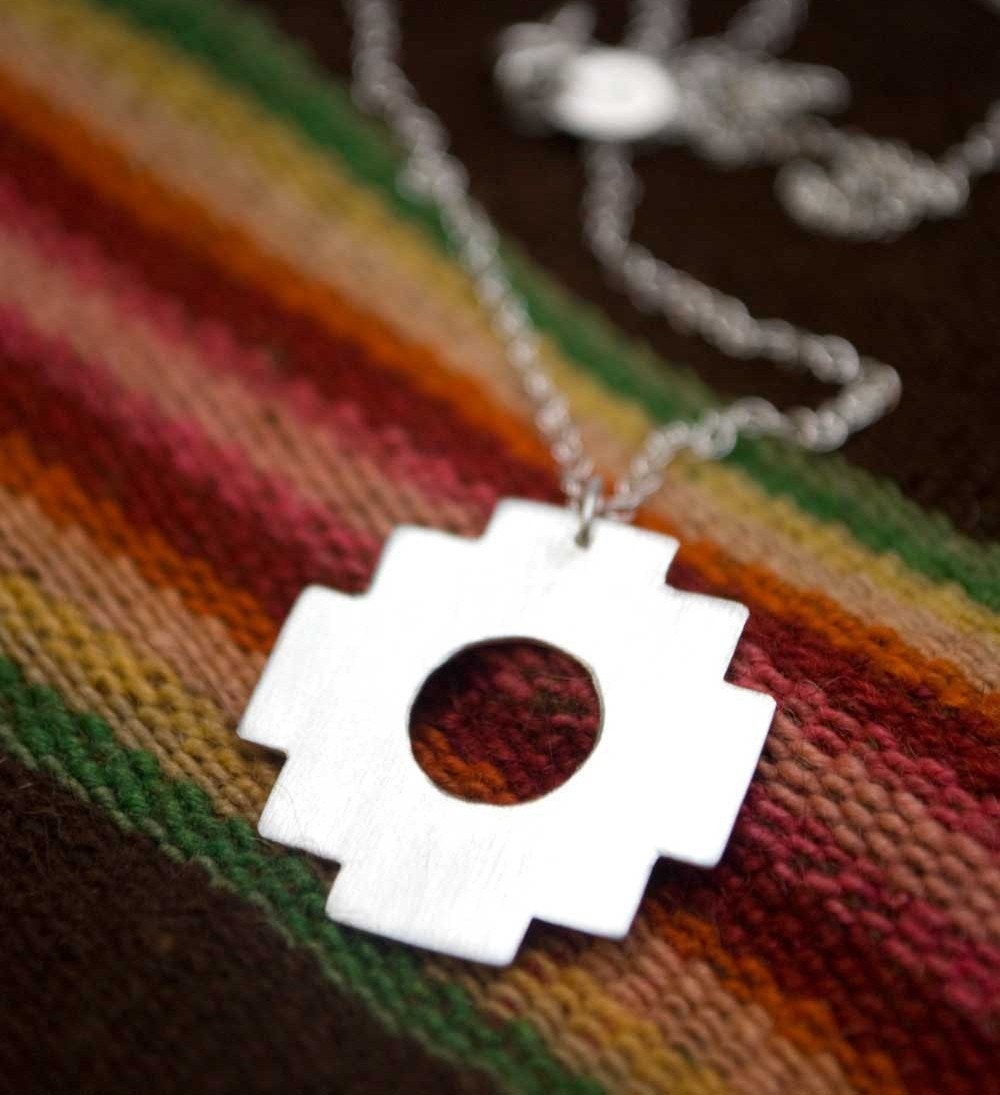 Chakana (Incan Cross)- Necklace.