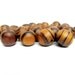 50 pcs Wooden Beads, Wood Beads, Basketball Wives Earrings, 10mm