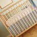crib set. slate dots and wallflower