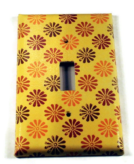 Light Switch Plate Single Light Switch Cover Wall Decor Kitchen Switchplate in  Dawn (281S)