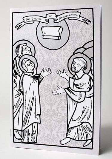 Screen Printing Gospel - How to Silkscreen Zine