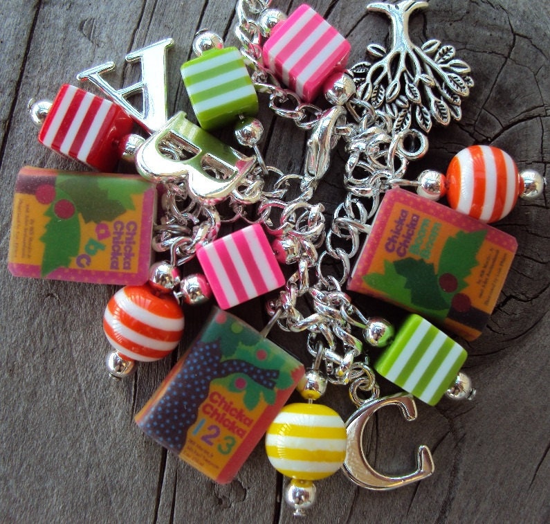 ChickaBoomBoom Books ABC Charm Bracelet