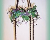 Hanging Brown OOAK Fairy Display Shelf
