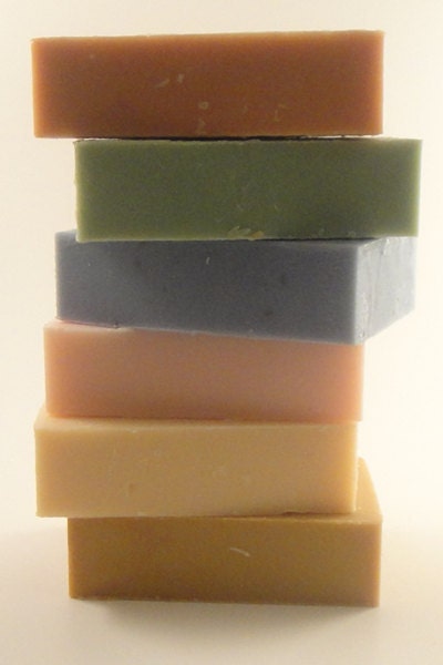 Your Choice Any 3 - OLIVE & SHEA BUTTER Soap - Cold Process Soap
