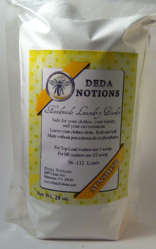 Sunshine Laundry Powder - Up to 112 Loads - GRAPEFRUIT LIME CITRUS
