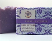 French Lavender - OLIVE & SHEA BUTTER Soap - Cold Process Soap