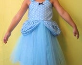 CINDERELLA  dress Princess TUTU dress from Lover Dovers  Halloween girls costume