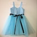 ALICE IN WONDERLAND dress for girls fairy tale special occasion or tea party handmade costume