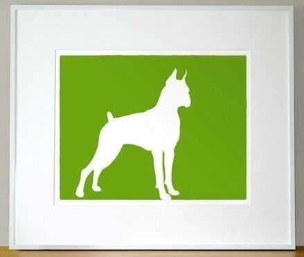 Mod Boxer Fine Art Print