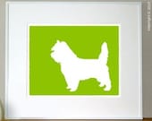 Mod Cairn Terrier Print - 8x10