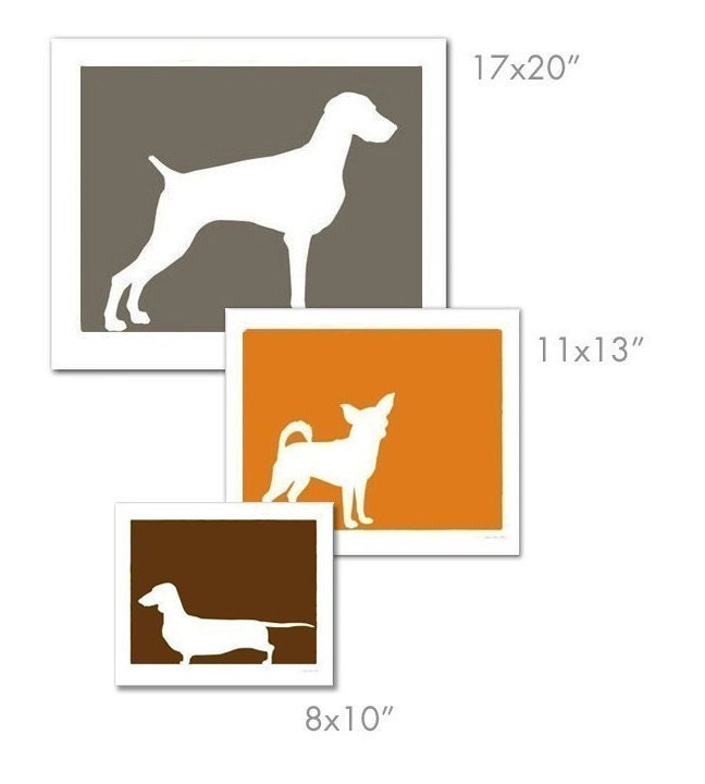 Mod Cocker Spaniel Print - 8x10