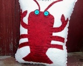 Red Lobster Pillow