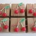 Cherry Cupcake Liners / Wrappers from Holland - set of 100