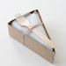 24 DELUXE Wedge-Shaped Pie Box Kits (Forks and other accessories included)