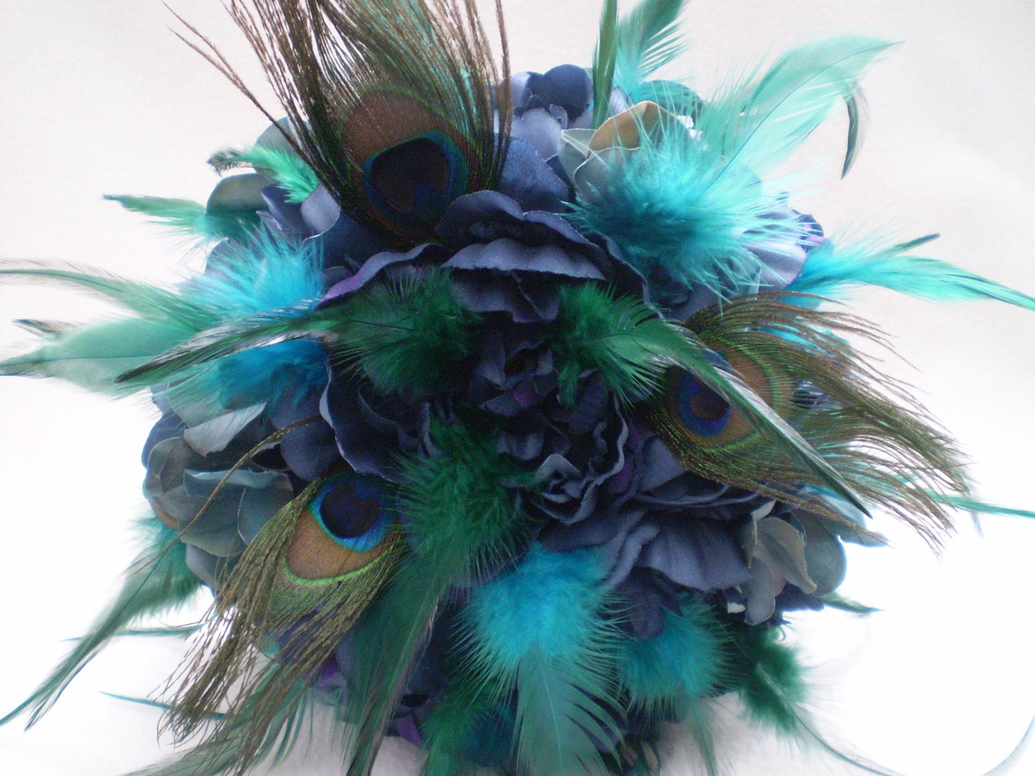 PEACOCK PRINCESS Wedding Bouquet
