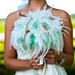 COUNTRY CHIC Wedding Feather Bouquet And Boutonierre