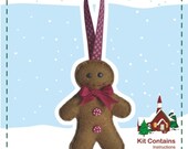 Gingerbread man Decoration Kit