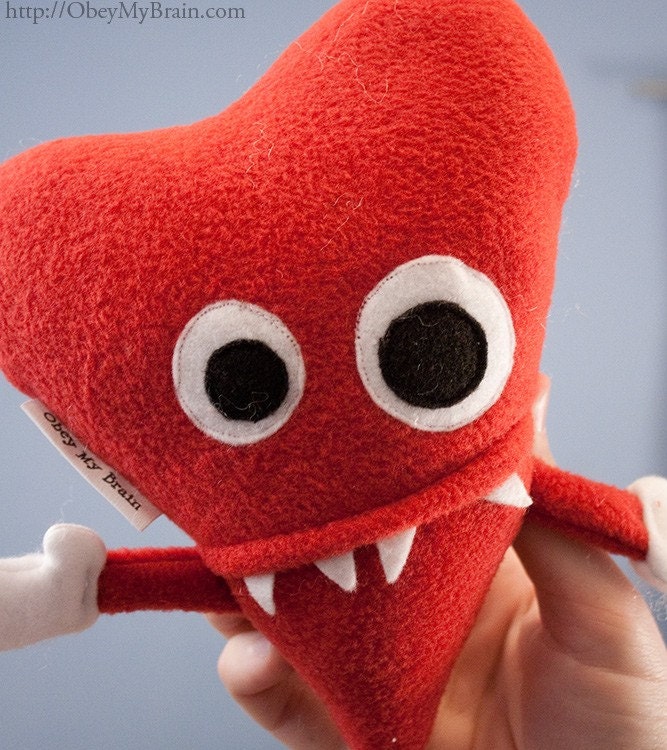 Small Plush Heart