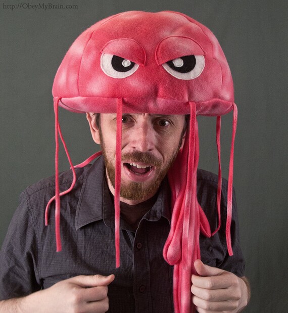 Fleece Jellyfish Pink Tie Dye