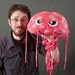 Fleece Jellyfish Pink Tie Dye