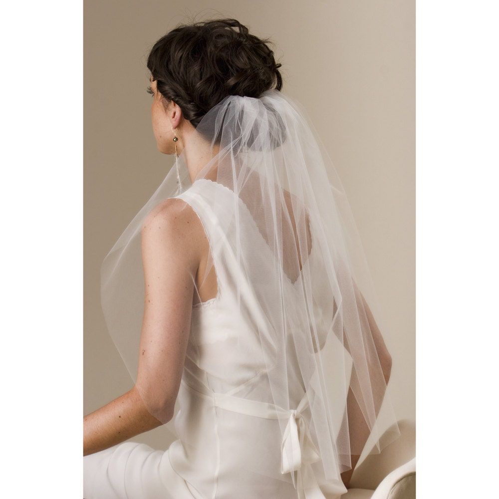 Bridal Veil Waist Cut Edge Nylon Tulle 761