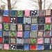 PATTERN, Rag Quilt, Twin Size Blanket Bedding, Sewing Instructions, Instant Download