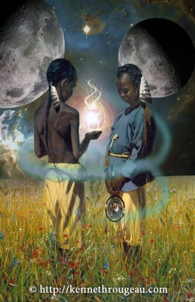 Shaman - 11x14 Fantasy / Science Fiction Fine Art Print
