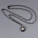 Small Chunky Paw Print Necklace