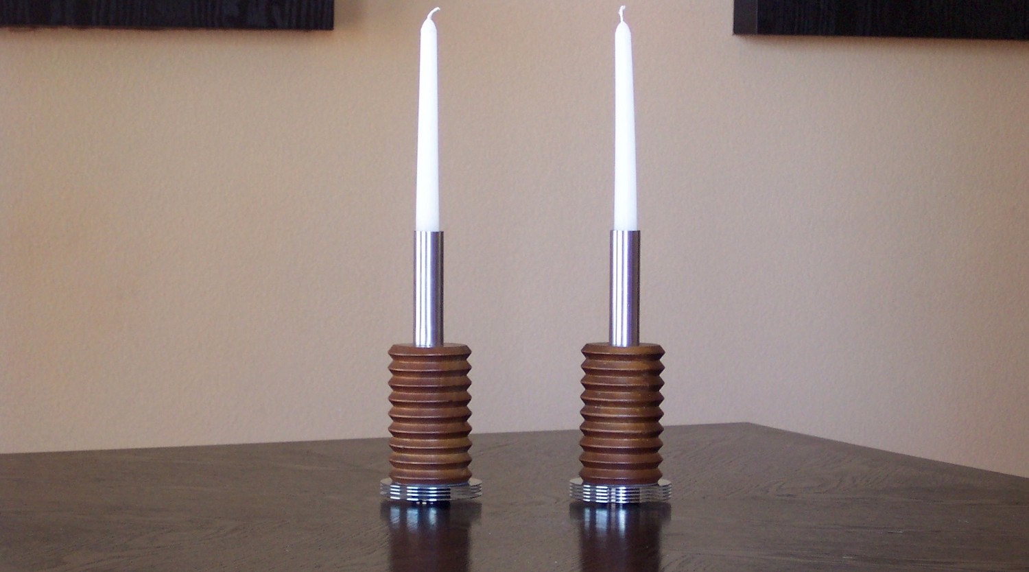 Candle Holder : Echo Modern Candle Holders
