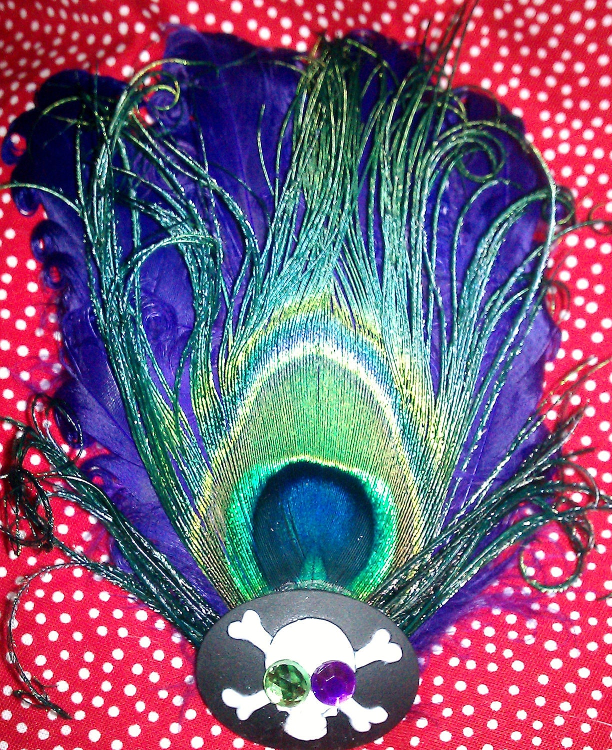 Purple,Pirate,Skull, Skull fascinator, Halloween, Green Fascinator,Halloween, Pirate, Pin up, OOAK, 1920s flapper girl