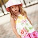GIRLS Tiered Twirl Knot Dress PDF Tutorial Pattern 2 - 7 years
