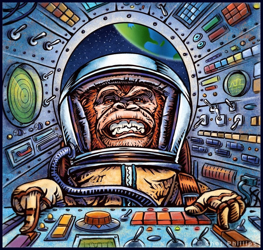 Space Race Monkey
