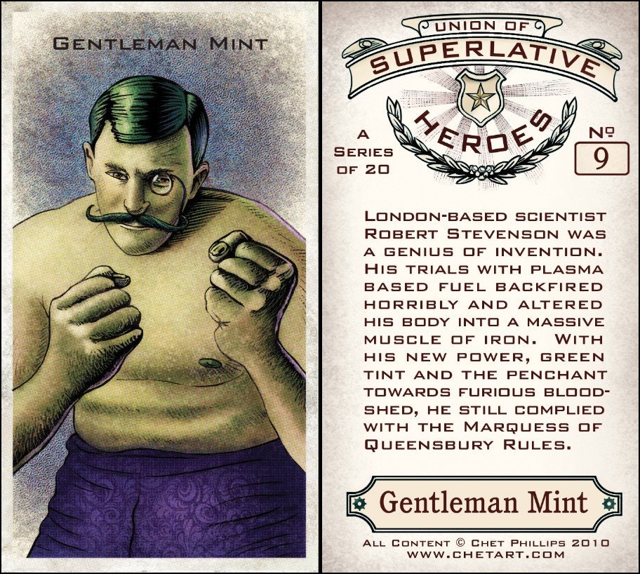 Union of Superlative Heroes Card Set