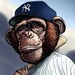 Monkey Mantle signed print
