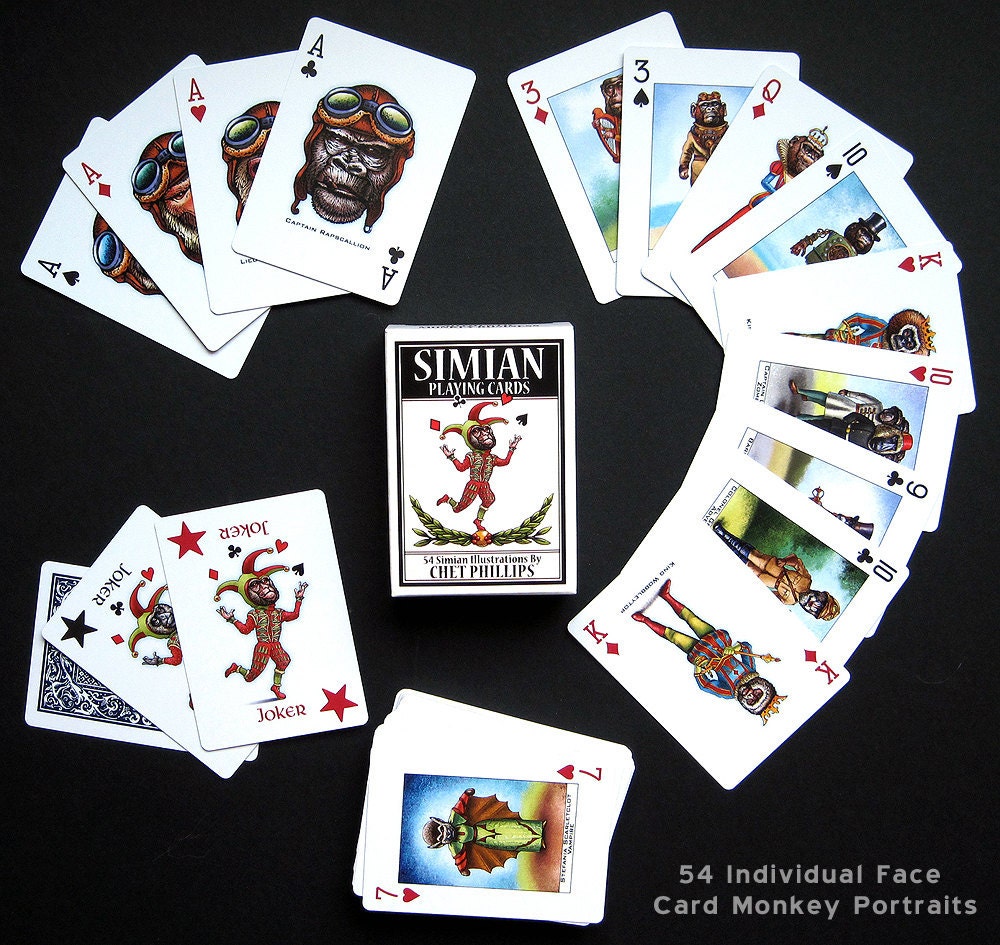 Simian Playing Card Set