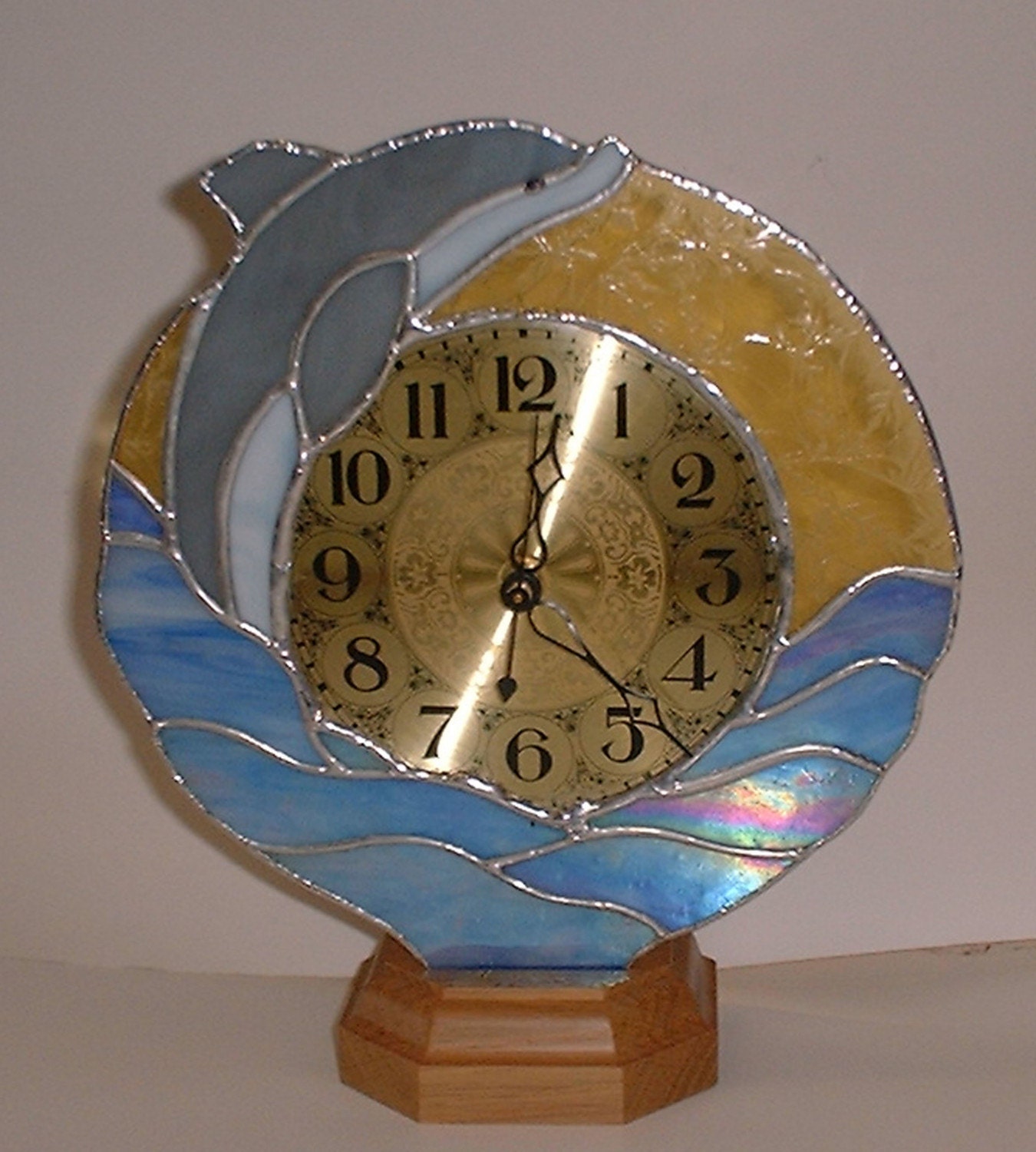 Stained Glass Clock